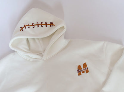 Majestic Greatness Oversize Hoodie - White